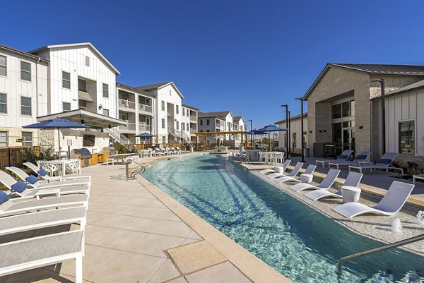 pool at Austin Avenue Apartments