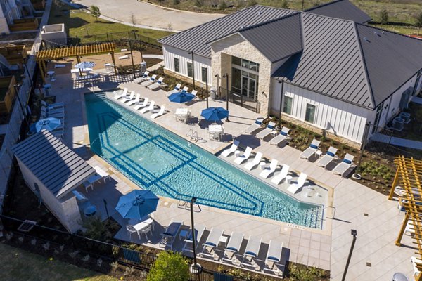 pool at Austin Avenue Apartments