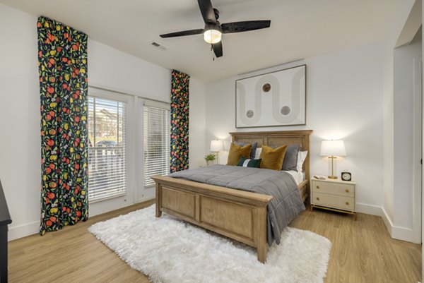 bedroom at The Banks at Rivergate Apartments