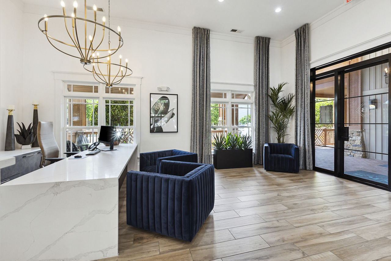 Lobby at The Banks At Rivergate Apartments (2 of 2)
