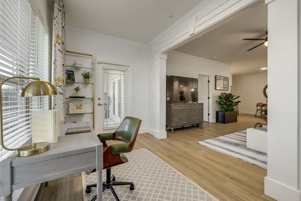 home office at The Banks at Rivergate Apartments