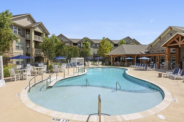  pool at The Banks at Rivergate Apartments