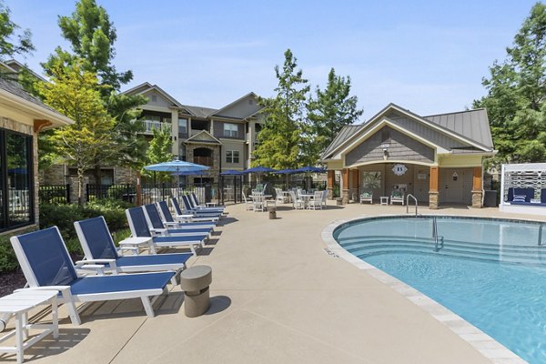  pool at The Banks at Rivergate Apartments