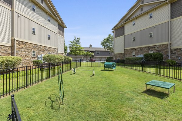Dog-friendly park at The Banks at Rivergate Apartments