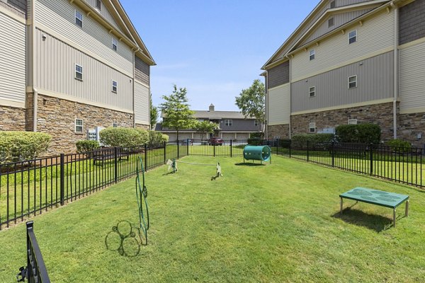 dog park at The Banks at Rivergate Apartments