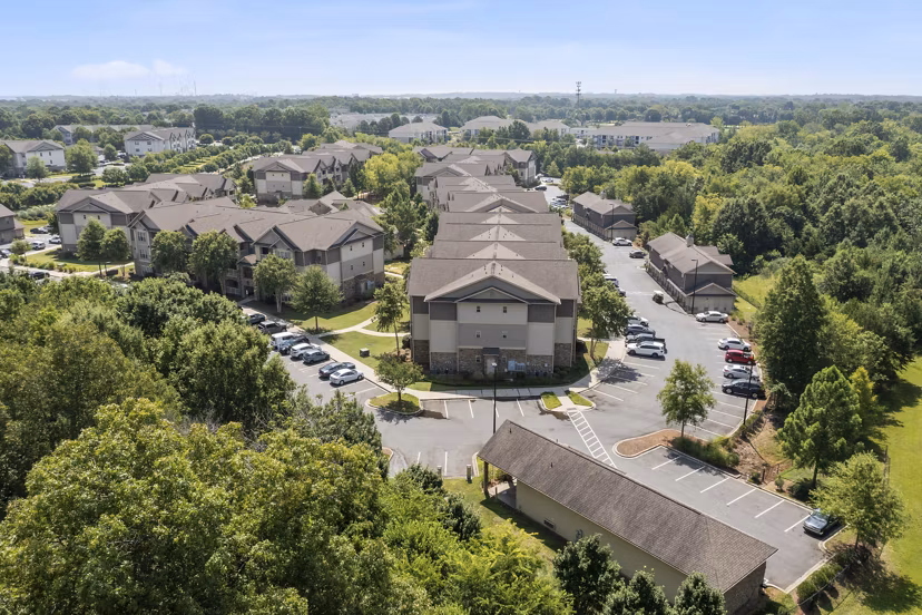 The Banks at Rivergate: Riverfront view luxury apartments featuring scenic surroundings in Charlotte