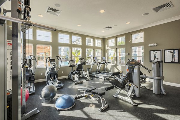 Fitness Center at the Point at Bella Grove