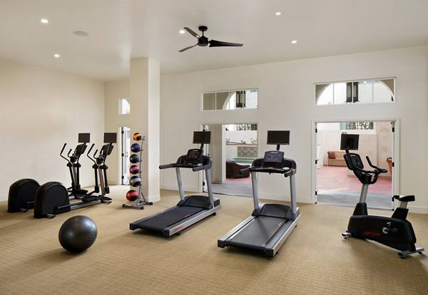 fitness center at Andalucia Apartments