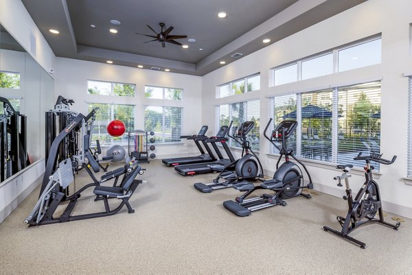 fitness center at Prose Avalon Pointe Apartments