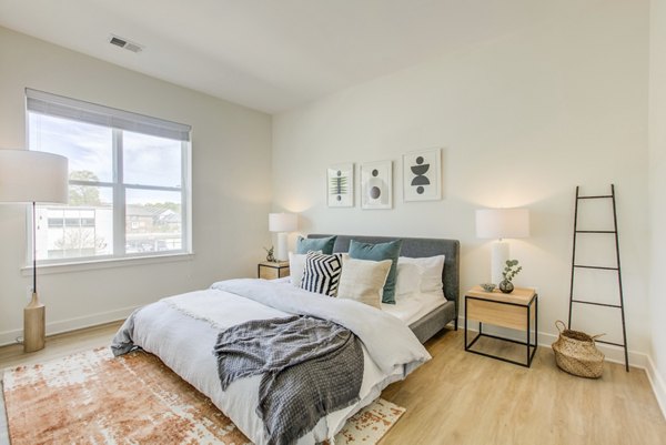 bedroom at Centro Arlington Apartments