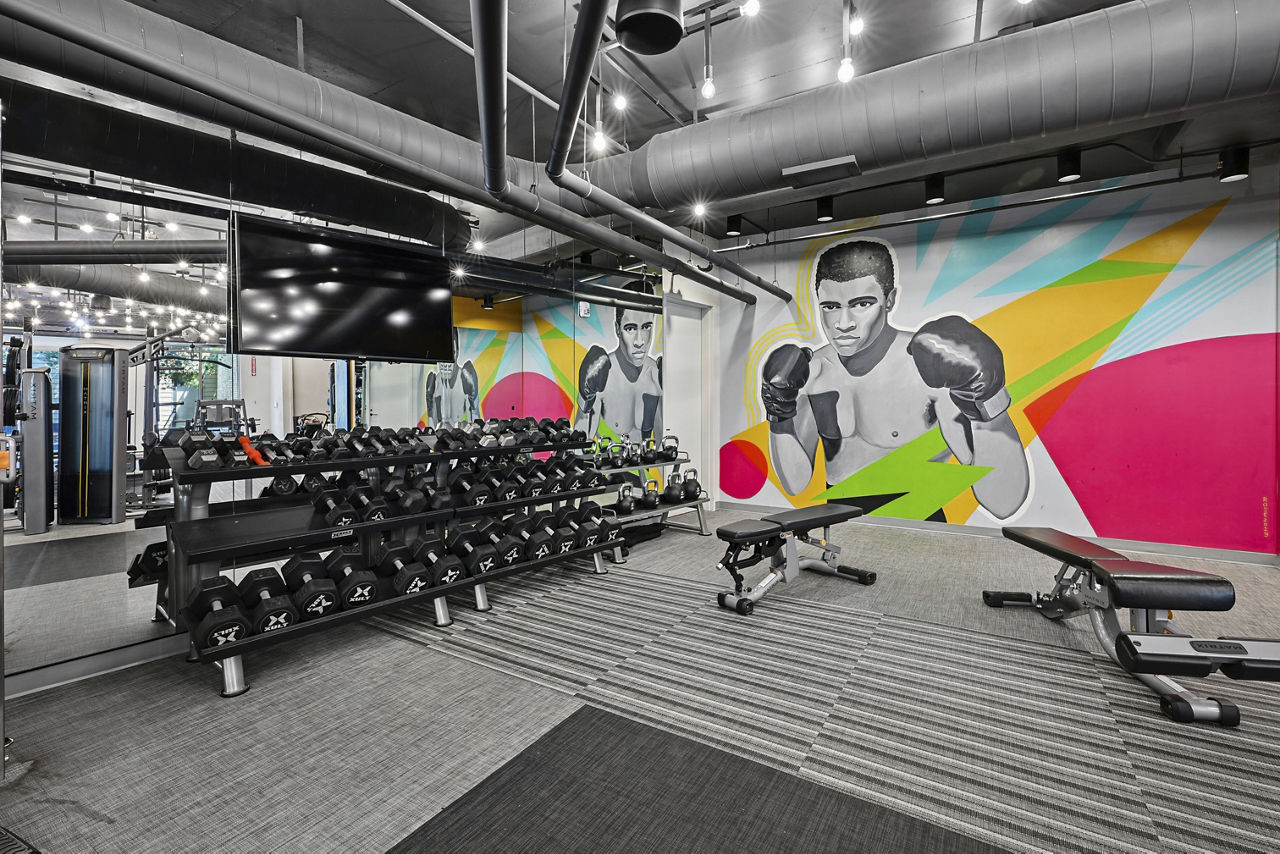 Gym at Centro Arlington (1 of 4)