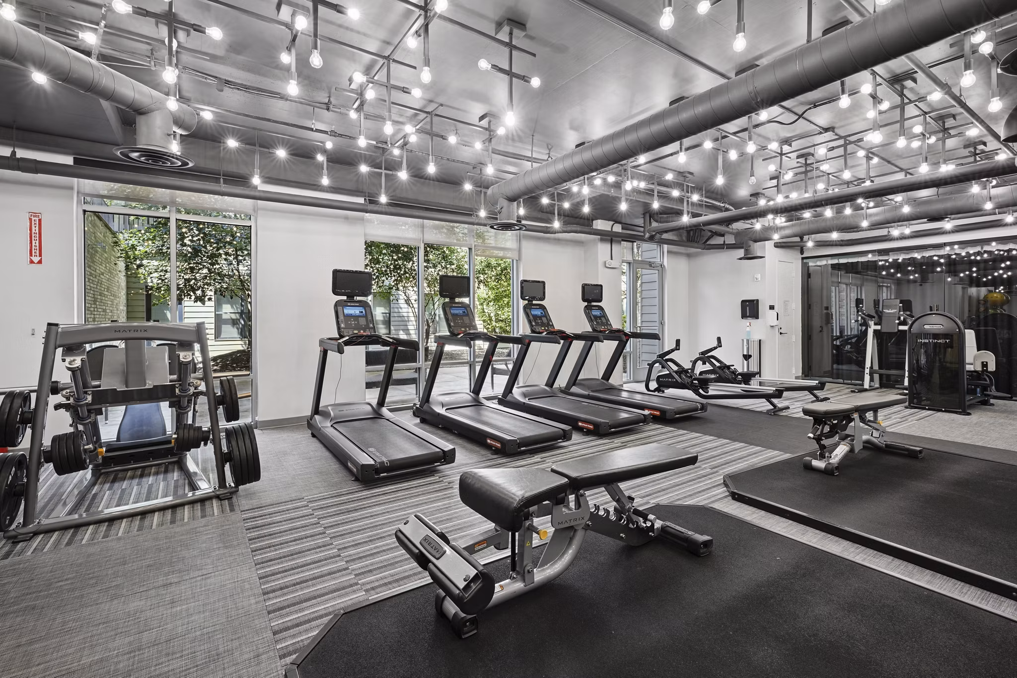 Fitness Center at Centro Arlington Apartments