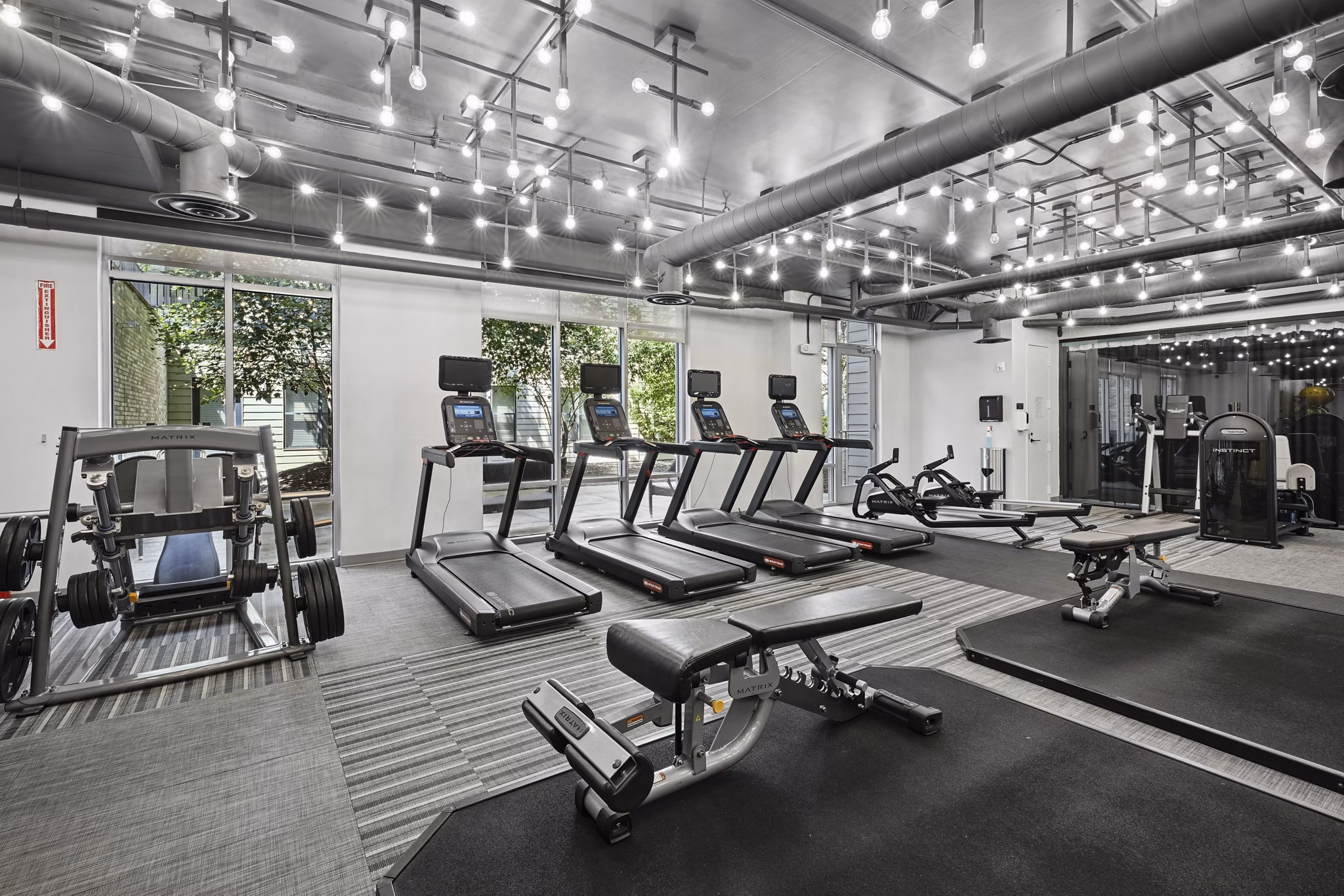 Fitness Center at Centro Arlington Apartments