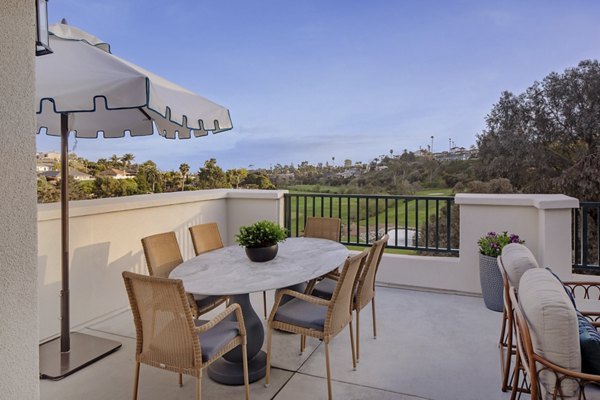 Rooftop deck offering ocean views at Everleigh San Clemente Apartments