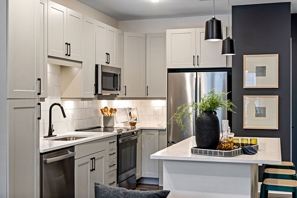 kitchen at The Signal Apartments