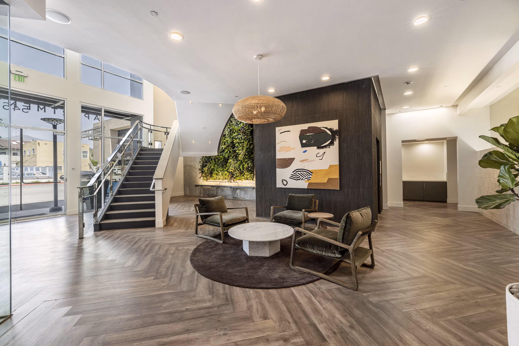 clubhouse/lobby at Brio Apartments