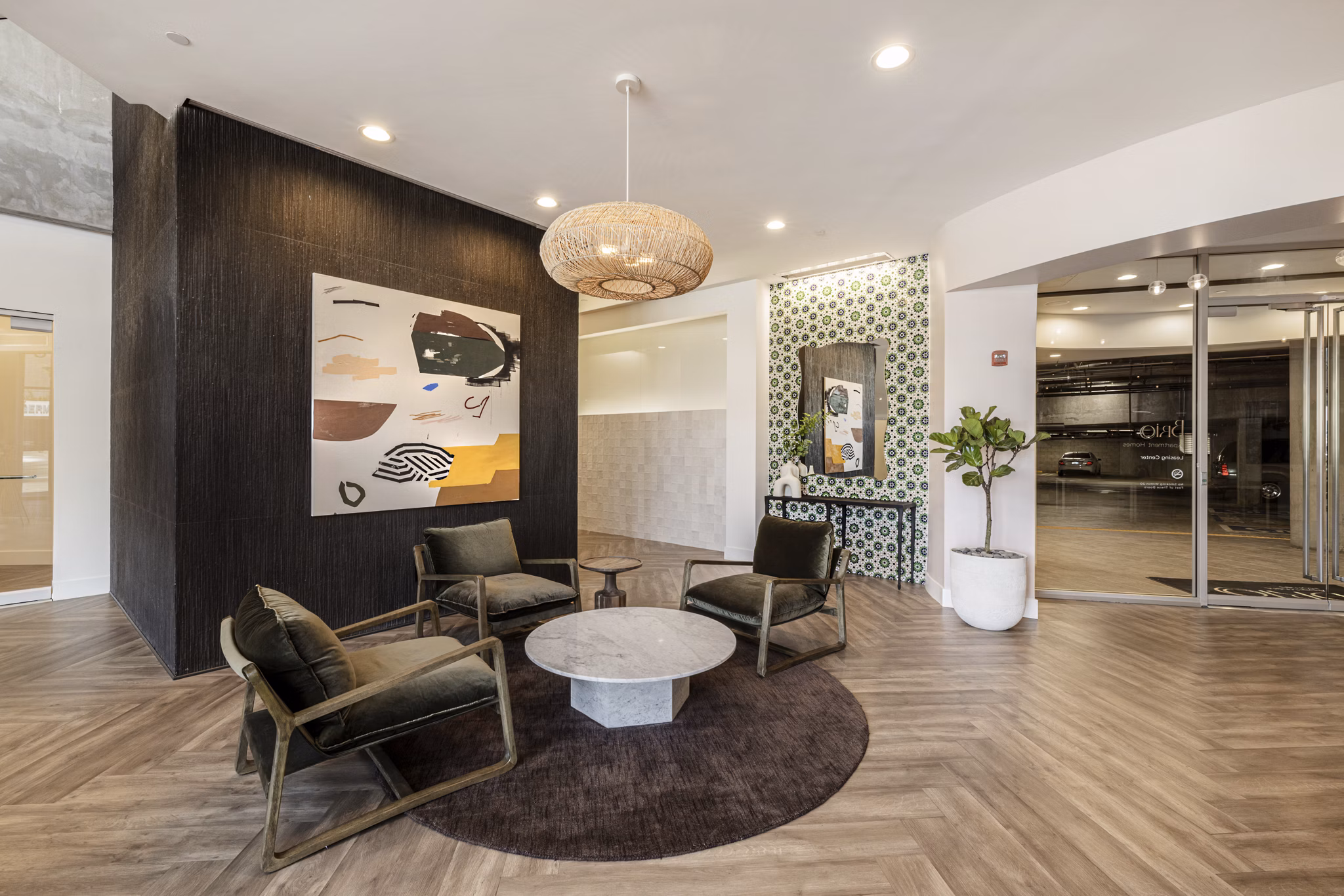 clubhouse/lobby at Brio Apartments