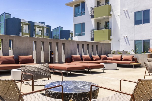 patio at Brio Apartments