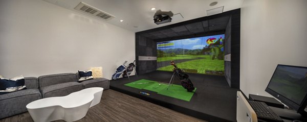 game room at Next on Lex Apartments