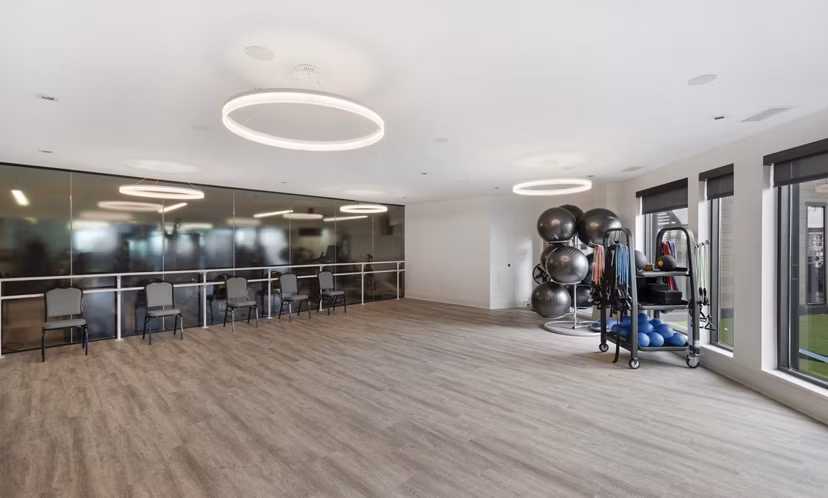 Fitness center with state-of-the-art equipment at Avidor Minnetonka Apartments