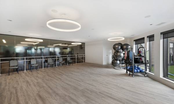 fitness center at  Avidor Minnetonka Apartments