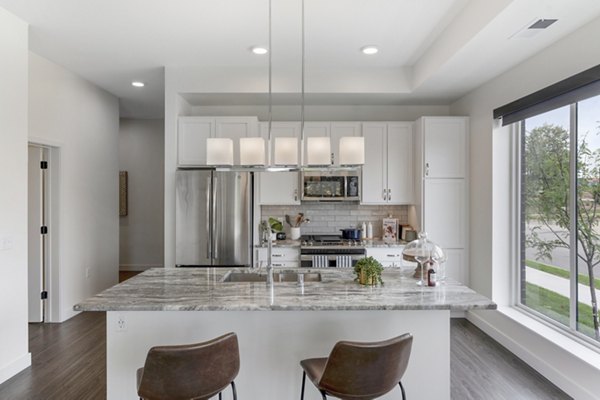 kitchen at Avidor Minnetonka Apartments