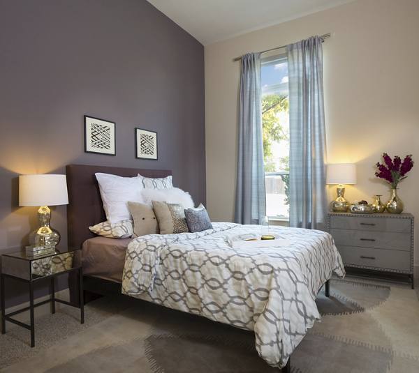 bedroom at District at Washington Apartments