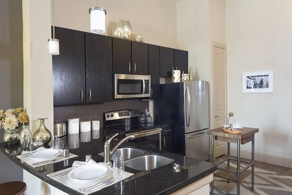 kitchen at District at Washington Apartments