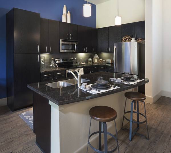 kitchen at District at Washington Apartments