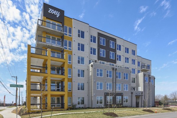 exterior at Zoey Apartments