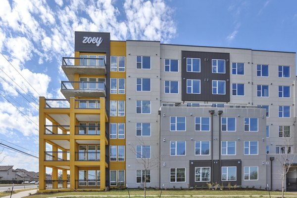 exterior at Zoey Apartments