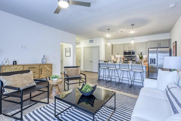 living room at Tacara Dove Creek Apartments