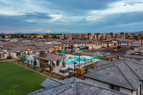 Scenic view from Vlux at Sunset Farms luxury apartments