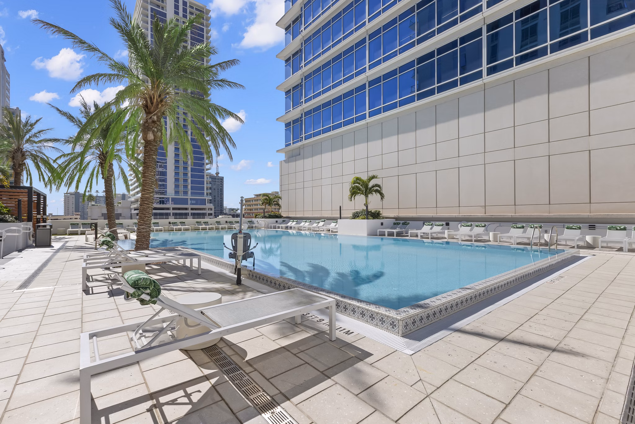 pool at Ascent St. Petersburg Apartments 