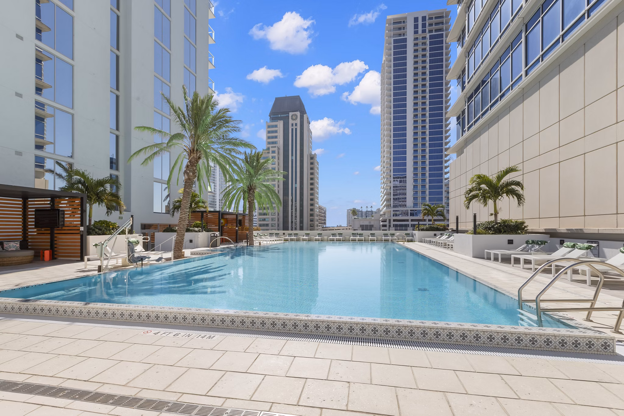 pool at Ascent St. Petersburg Apartments 