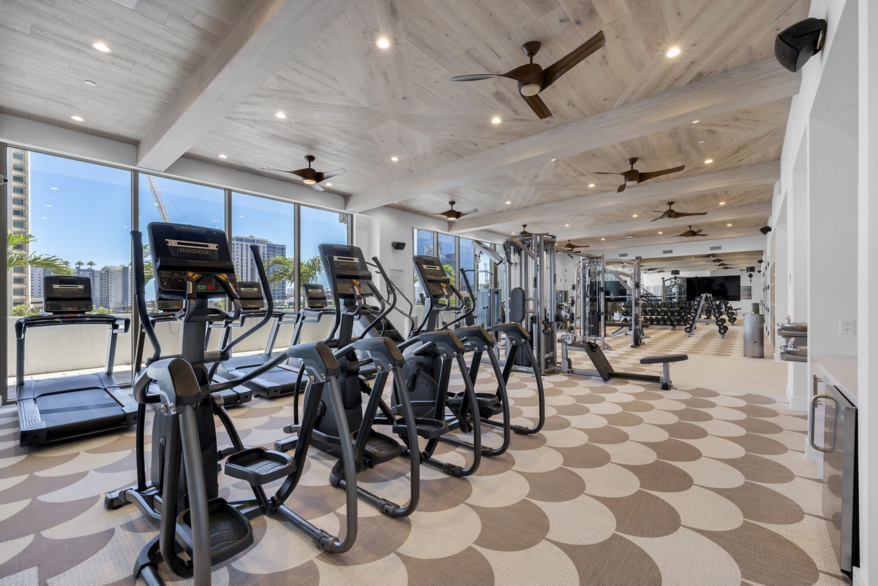 Gym at Ascent St Petersburg