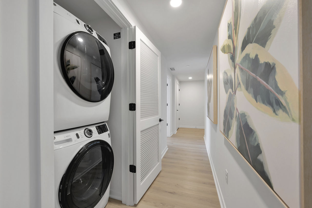 Laundry room at Ascent St Petersburg