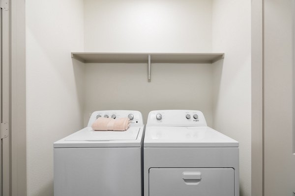 laundry room at The Oliver Apartments