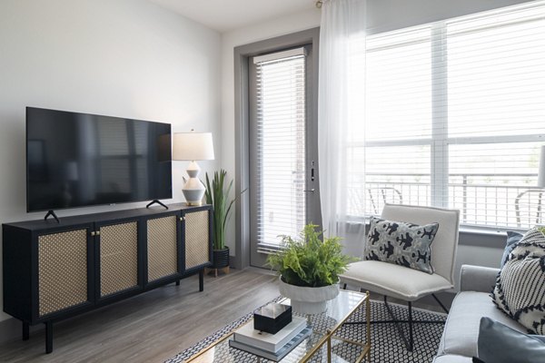 living room at Broadstone Bryson Apartments