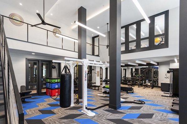 fitness center at Broadstone East End Apartments