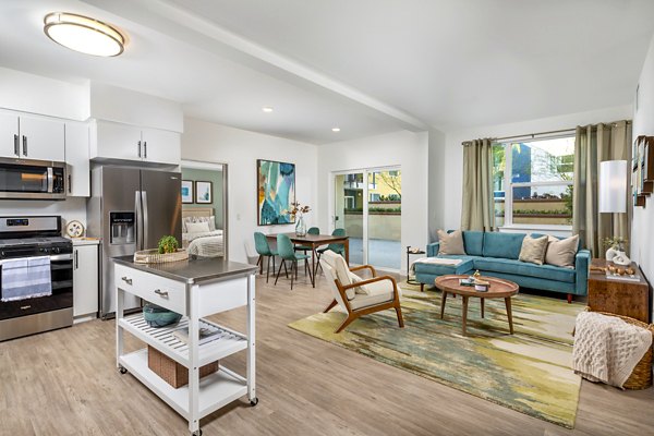 living room at Aston at Gateway Apartments