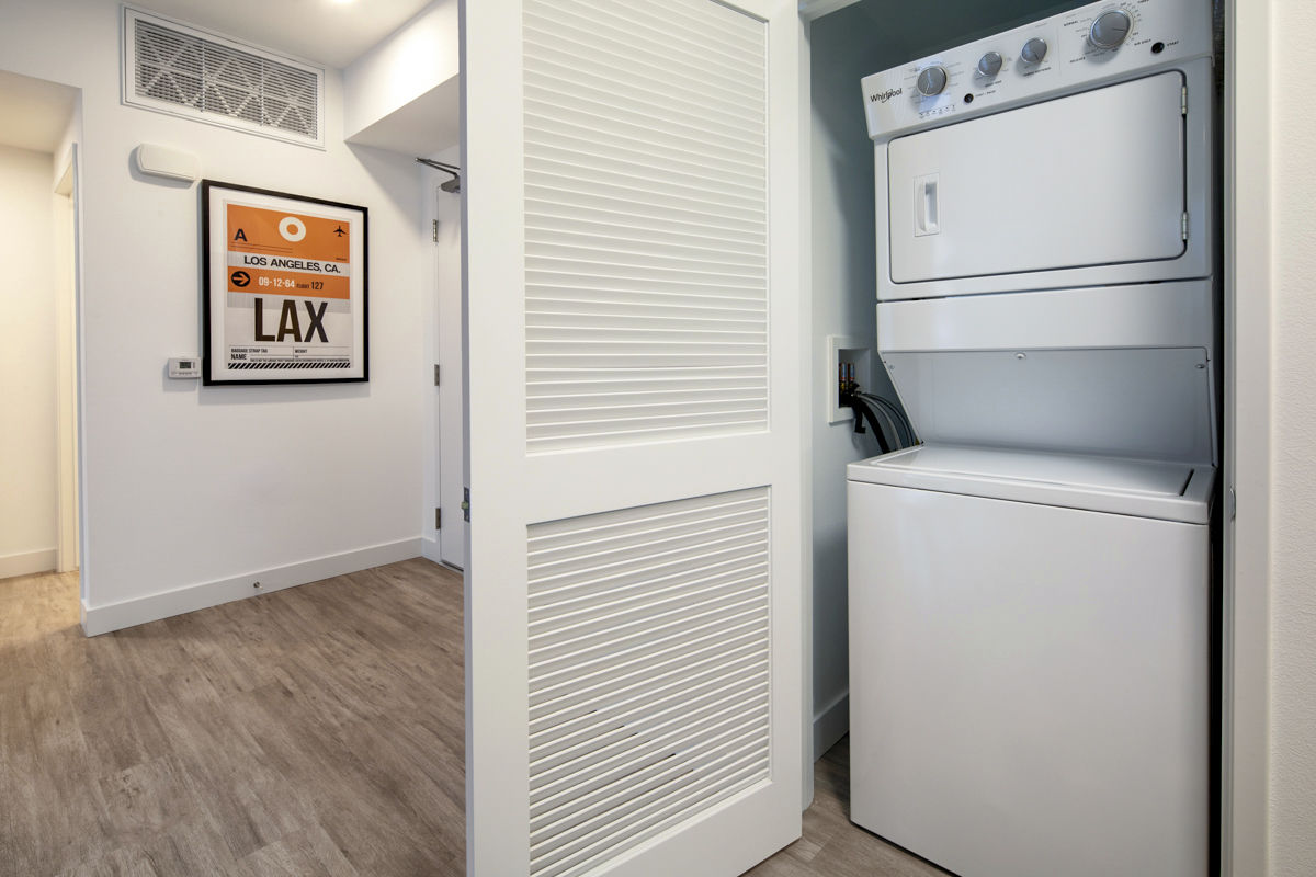 Laundry room at Aston At Gateway