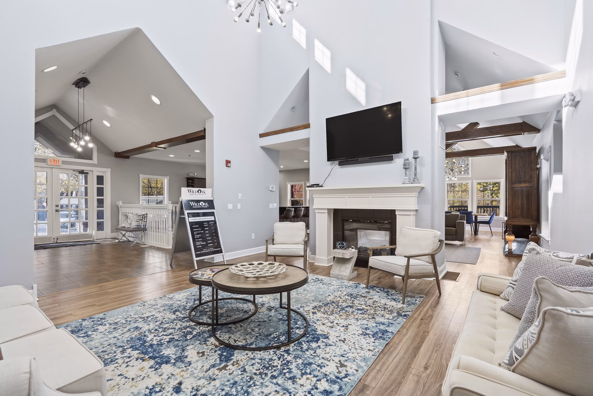 clubhouse at Wild Oak Apartments 
