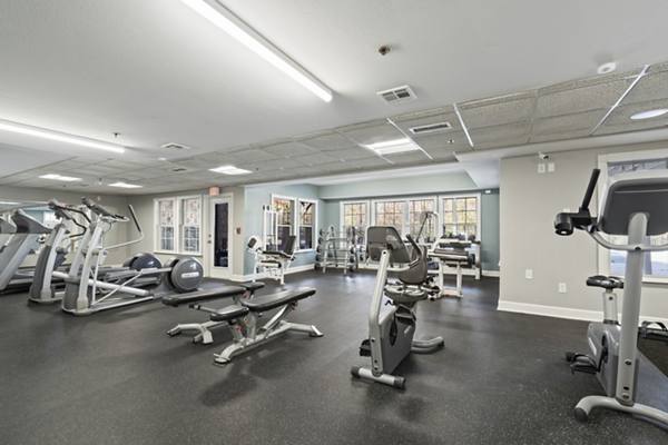 fitness center at Wild Oak Apartments