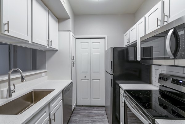 kitchen at Wild Oak Apartments 