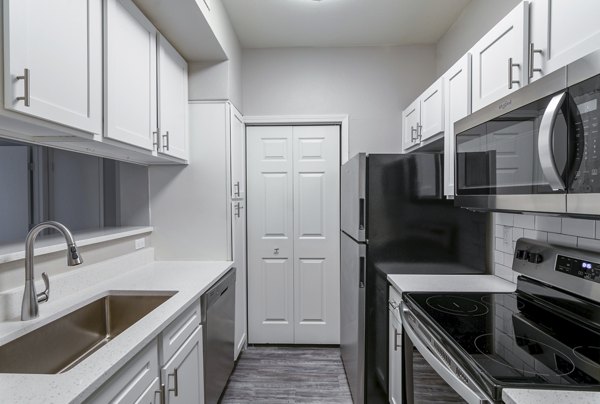 kitchen at Wild Oak Apartments