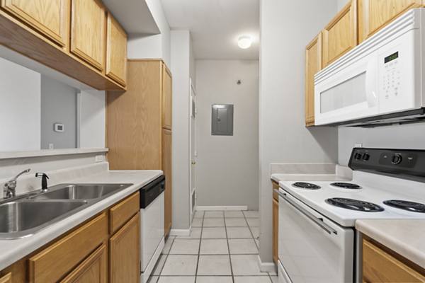 kitchen at Wild Oak Apartments
