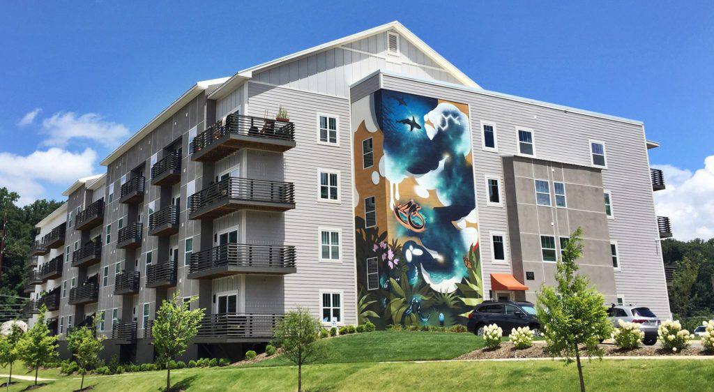 River Mill Lofts Apartments in Asheville Greystar