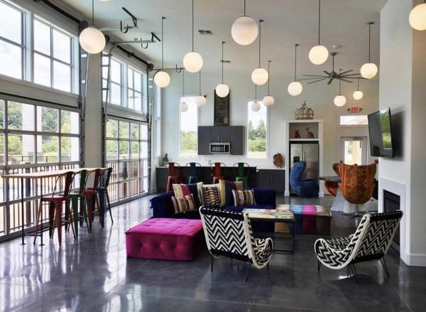 clubhouse at River Mills Lofts