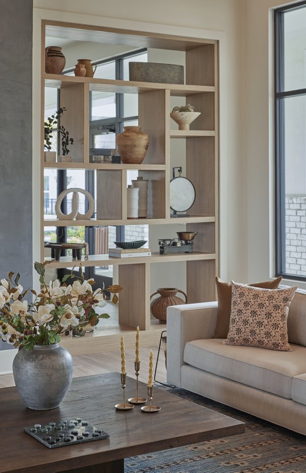 Modern clubhouse with sleek seating and large windows at Maxwell Apartments
